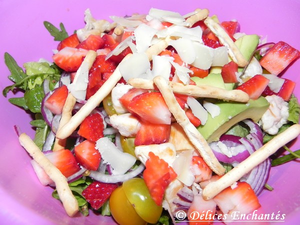 salade fraise épinards 1